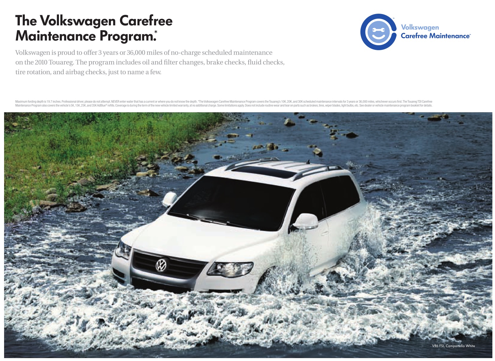 2010 VW Touareg Brochure Page 8